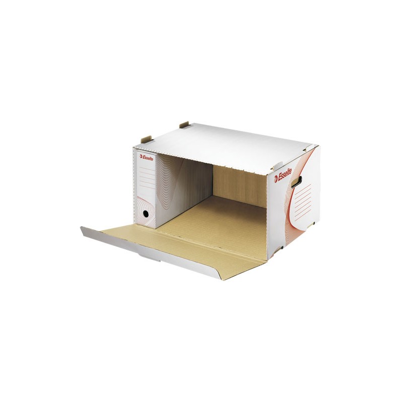 Pudło Archiwizacyjne Esselte Otwierane Z Przodu 270x303x390 Białe 128910 261510